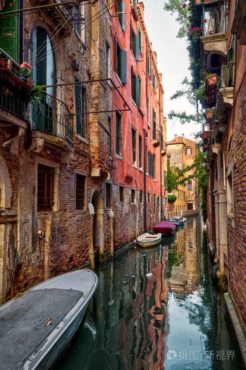 威尼斯巷子图片（威尼斯街景）